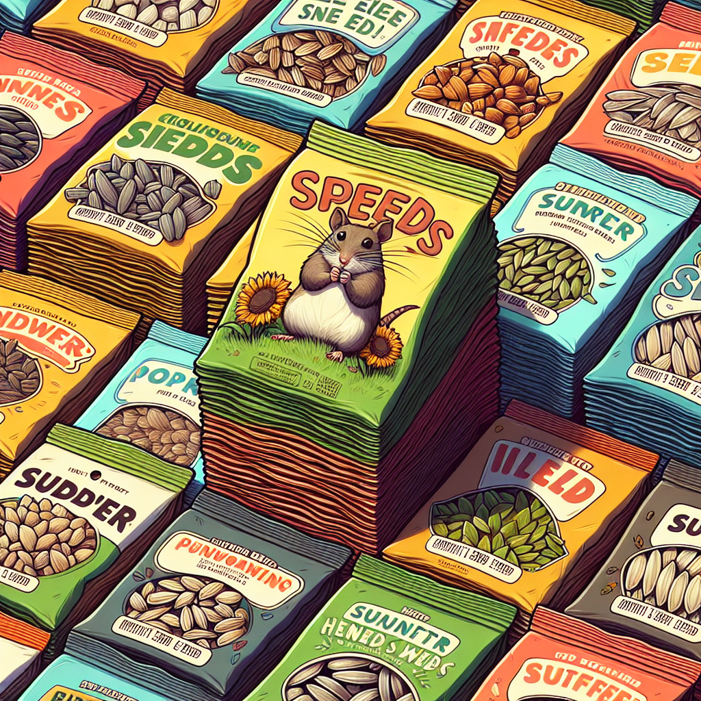 Bundle of seed packages for rodents
